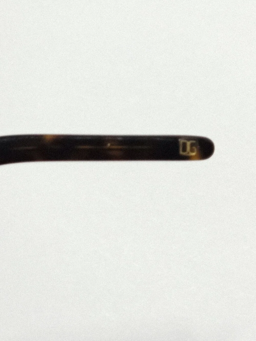 Dolce & Gabbana DG1108-B Gold Eyeglass Frames Missing 1 Stone G Logo